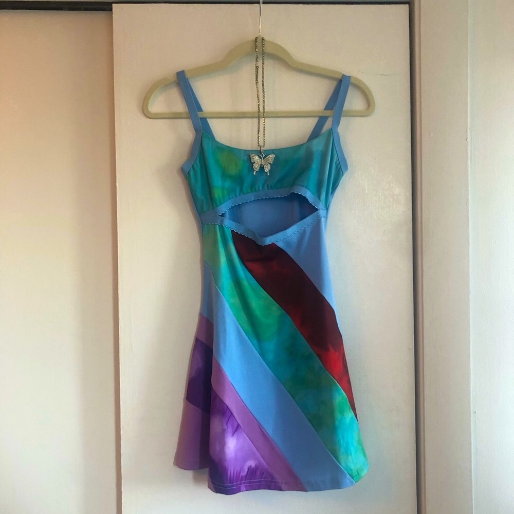 13 Going on 30 Jenna Rink Mini Dress and Butterfly Necklace